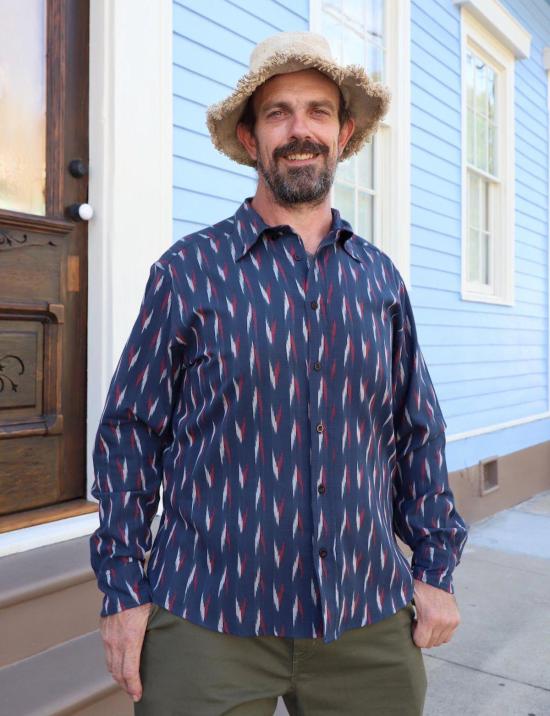  Passion Lilie 셔츠 패션 릴리 마리타임 유기농 면 버튼다운 셔츠 - PASSION LILIE