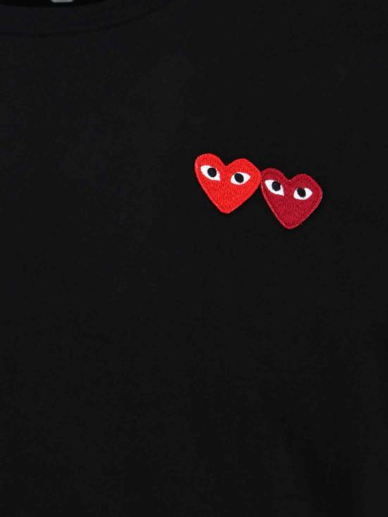 26SS 꼼데가르송 반팔 티셔츠 AXT2260511 Black - COMME DES GARCONS