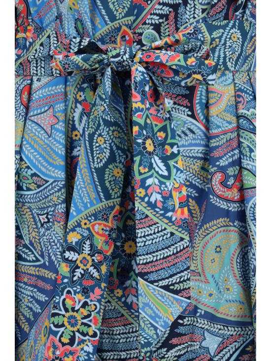 26SS 에트로 미디 원피스 WRHA063199SAEI4 X0887 BLUE - ETRO