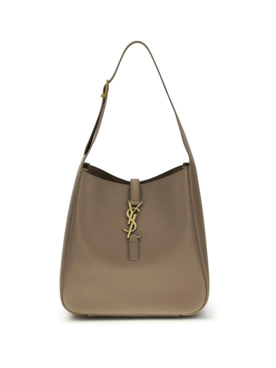 26SS 생로랑 LE 5 A 7 서플 그레인드 레더 스몰백 850533AAAUQ 1346 GREY