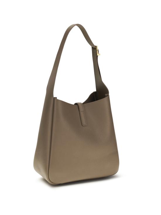 26SS 생로랑 LE 5 A 7 서플 그레인드 레더 스몰백 850533AAAUQ 1346 GREY - SAINT LAURENT