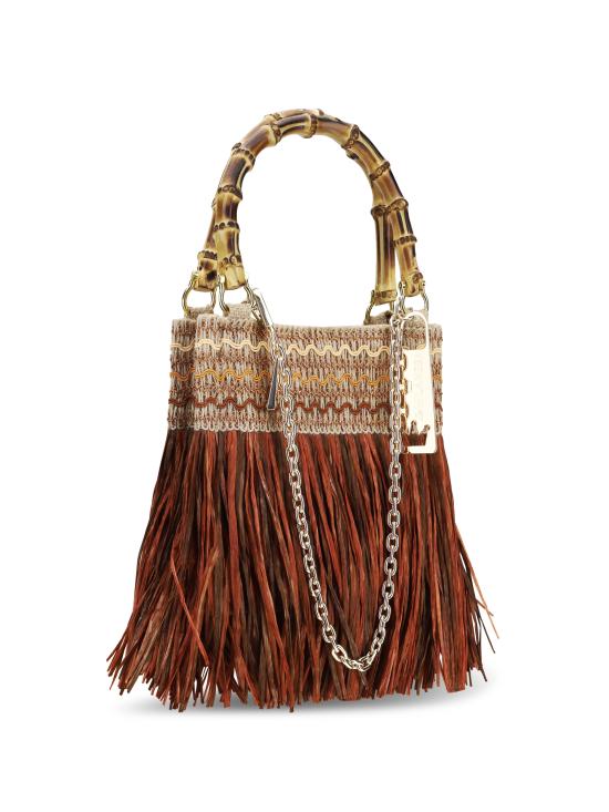 26SS 라밀라네사 토트백 CALLASR RUGGINE RED - LA MILANESA