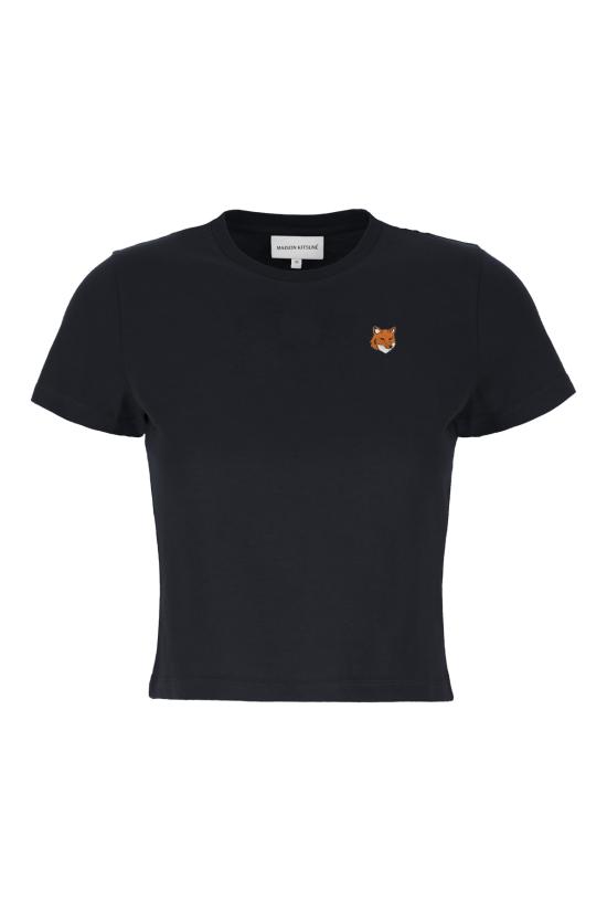 26SS 메종키츠네 폭스 헤드 레귤러 폴로 티셔츠 PW00113KJ7026 0413 CLASSIC NAVY