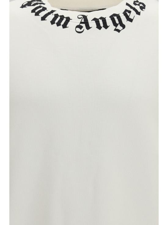 26SS 팜앤젤스 긴팔 티셔츠 PMBA08HS26FLE004 0310 WHITE - PALM ANGELS