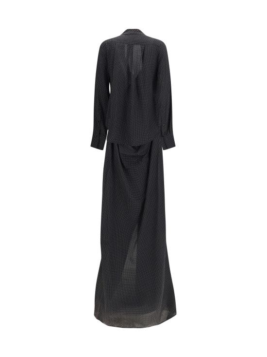 26SS 사 수 파이 롱 원피스 S26585 0690 BLACK - SA SU PHI