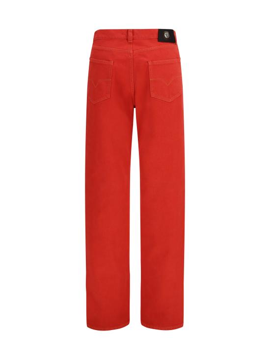 26SS 베르사체 스트레이트 팬츠 10245691A17871 1DA80 RED - VERSACE