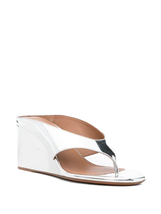 26SS 알라이아 뮬/슬리퍼 AA3M105A047 090 Silver - ALAIA