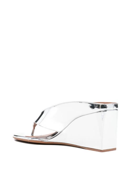 26SS 알라이아 뮬/슬리퍼 AA3M105A047 090 Silver - ALAIA