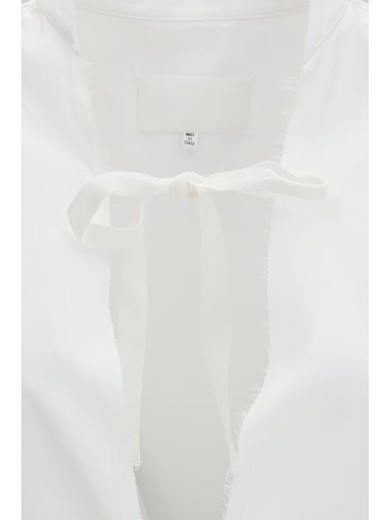 26SS 마르지엘라 미디 원피스 S29DD0068S43001 100 WHITE - MAISON MARGIELA