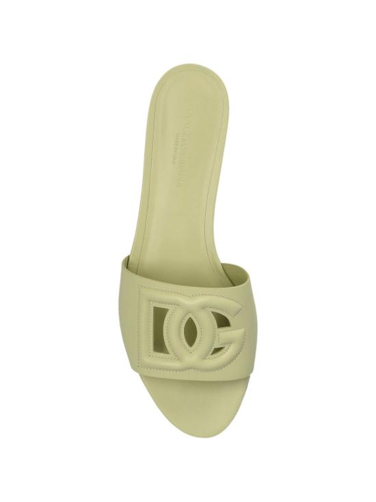 26SS 돌체앤가바나 뮬/슬리퍼 CQ0436 AY32980527 Verde chiaro - DOLCE & GABBANA
