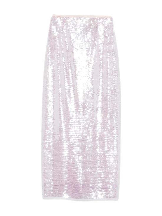 26SS 포르테포르테 미디 스커트 14894 MYSKIRTCHARME Argento