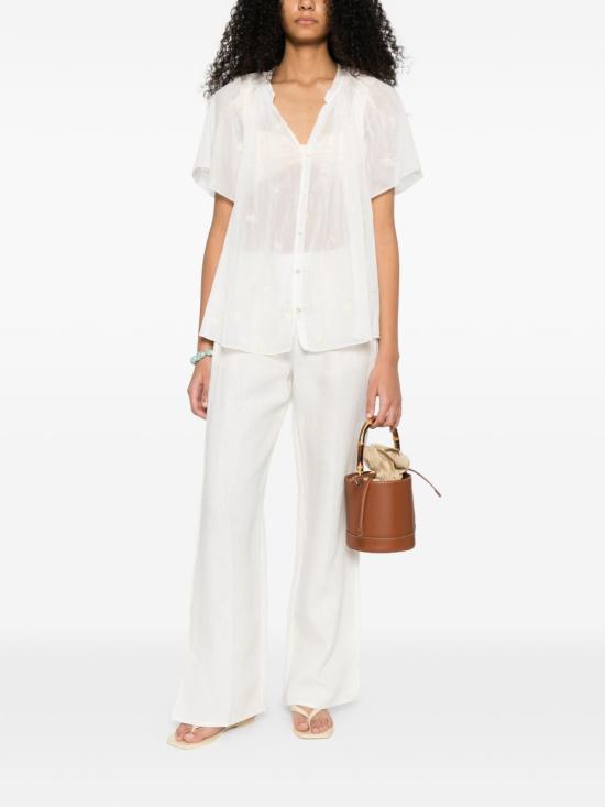 26SS 포르테포르테 블라우스 14876 MYSHIRTIVORY Ivory - FORTE FORTE