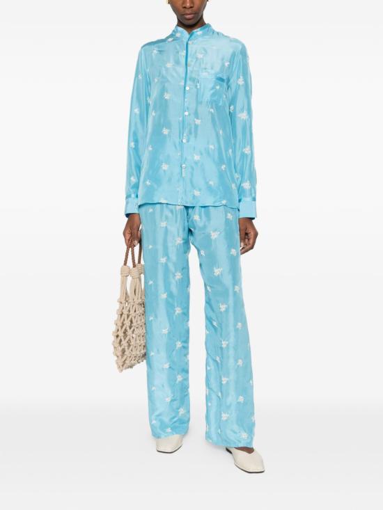 26SS 포르테포르테 블라우스 14868 MYSHIRTTURCHINO Clear Blue - FORTE FORTE