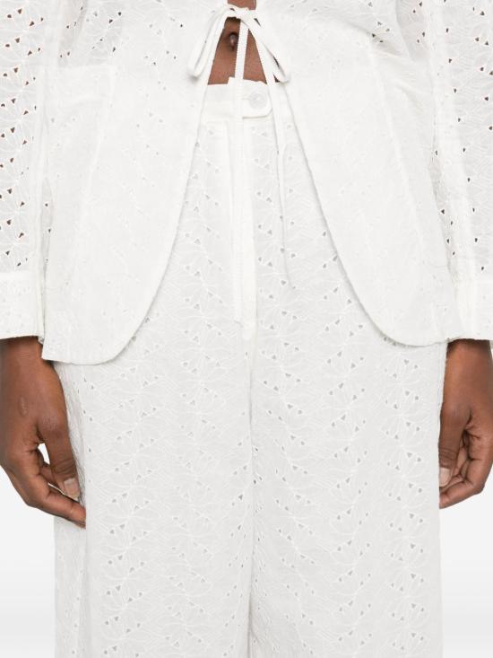 26SS 포르테포르테 스트레이트 팬츠 14878 MYPANTSCRYSTAL White - FORTE FORTE