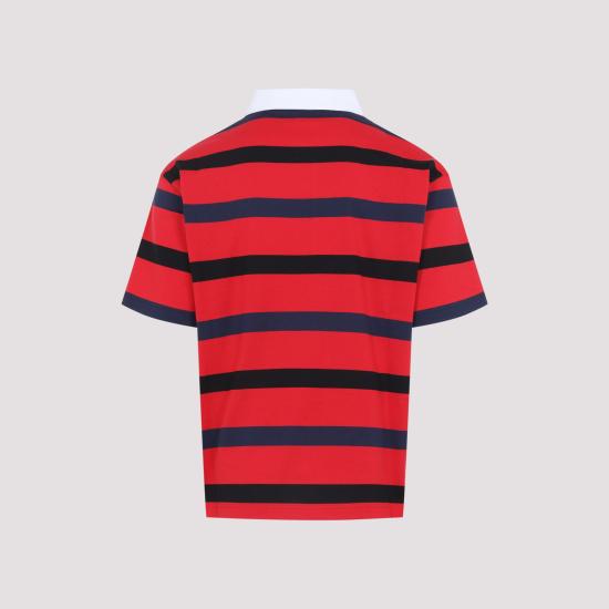 26SS 프라다 폴로 티셔츠 UJN989SOOO 19FA F0E7D ROSSO BLU - PRADA