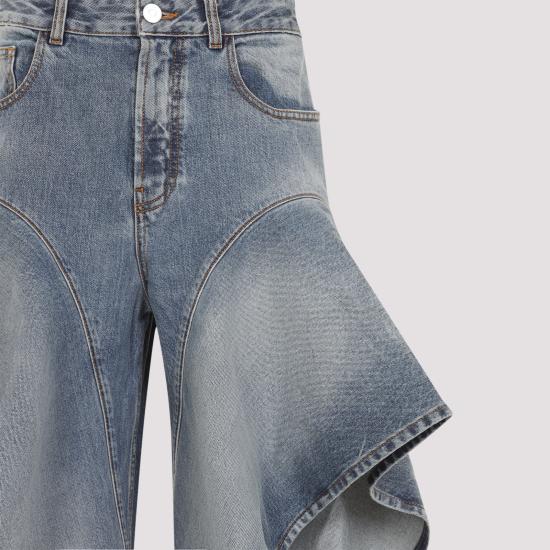 26SS 알라이아 데님 팬츠 AA9P1375D026C A56 FADED BLUE - ALAIA