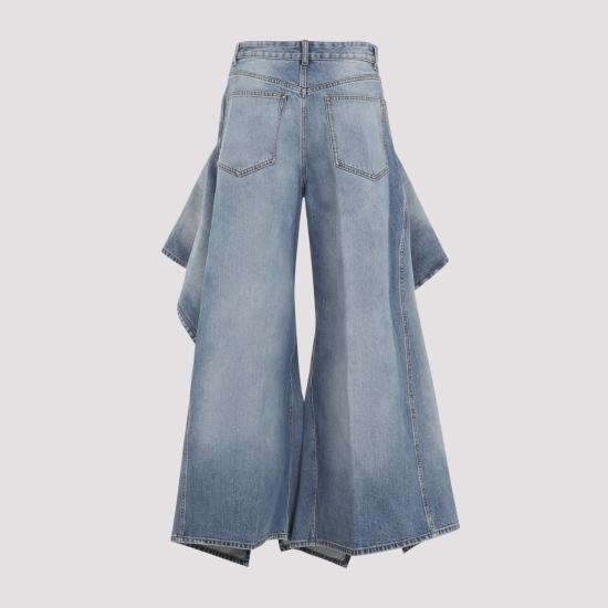 26SS 알라이아 데님 팬츠 AA9P1375D026C A56 FADED BLUE - ALAIA