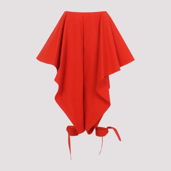 26SS 알라이아 미디 원피스 AA9P1364W112C 319 ORANGE SANGUINE