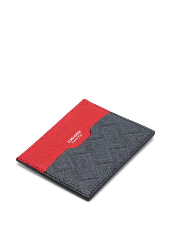 26SS 살바토레 페라가모 명함지갑 661583 0780322 NERO GRIGIO - SALVATORE FERRAGAMO