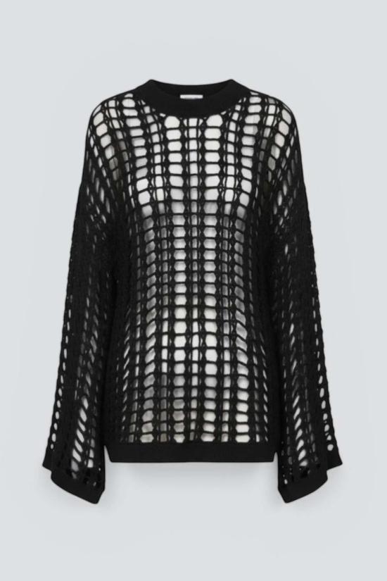  아말리 뢰게 호베 스웨터 A. 로에게 호브 스파이더 니트 탑