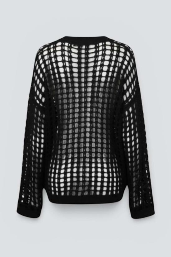  아말리 뢰게 호베 스웨터 A. 로에게 호브 스파이더 니트 탑 - A. ROEGE HOVE