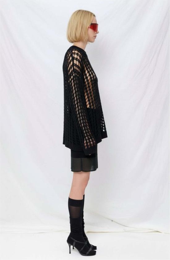  아말리 뢰게 호베 스웨터 A. 로에게 호브 스파이더 니트 탑 - A. ROEGE HOVE