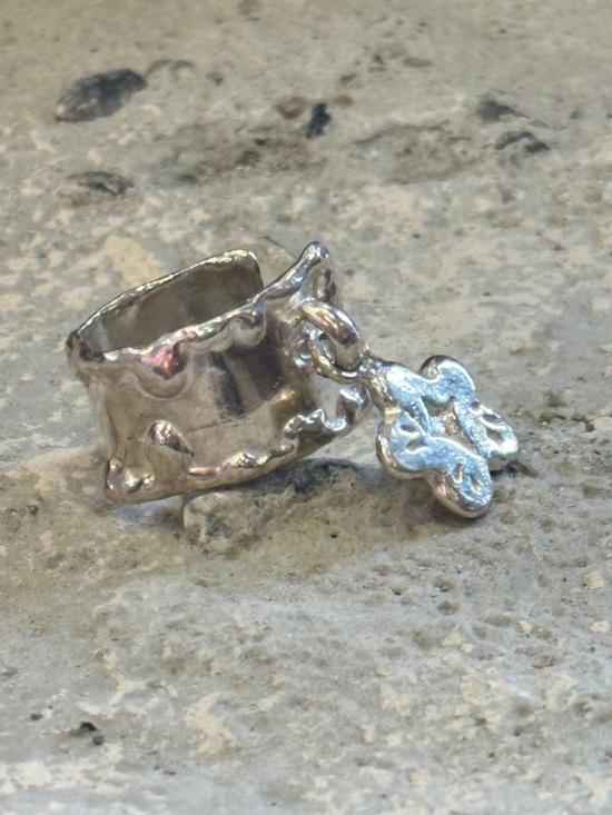  아메모리 반지 행운의 부적 - AMEMORI