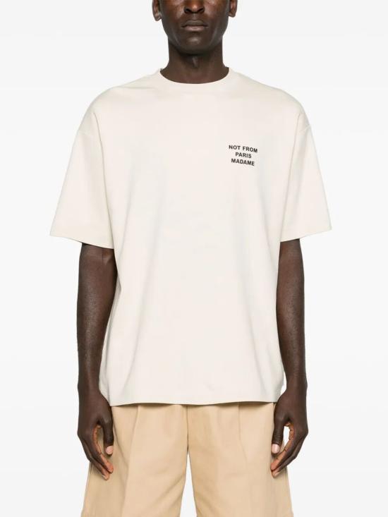 26SS 드롤드무슈 반팔 티셔츠 PERM TS203 CO002 MT MT MASTIC - DROLE DE MONSIEUR