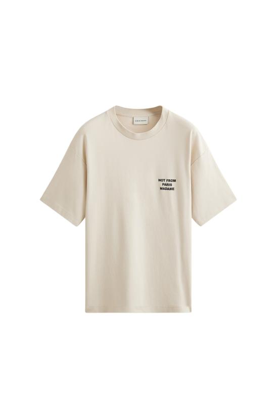 26SS 드롤드무슈 반팔 티셔츠 PERM TS203 CO002 MT MT MASTIC