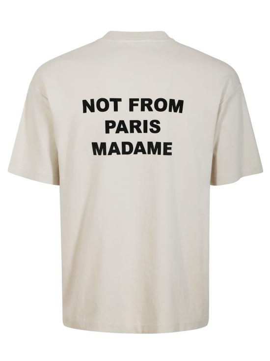 26SS 드롤드무슈 반팔 티셔츠 PERM TS203 CO002 MT MT MASTIC - DROLE DE MONSIEUR