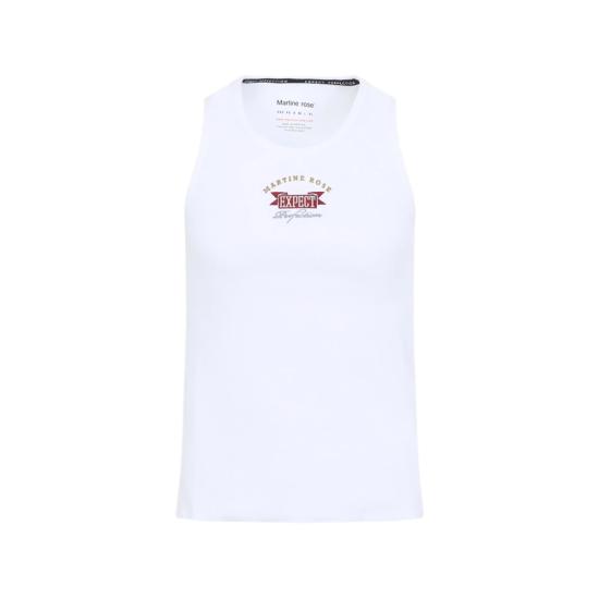 26SS 마틴로즈 민소매 티셔츠 686JE08000F WHT WHITE