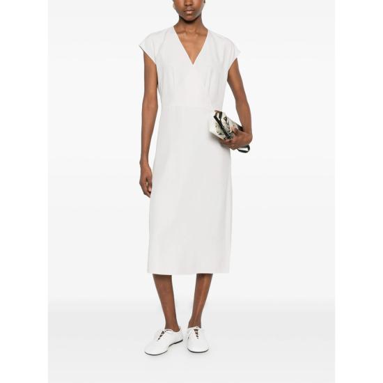 26SS 캘빈클라인 미디 원피스 LV044F016G WHISA NEUTRALS - CALVIN KLEIN