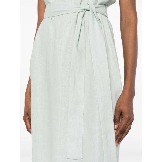 26SS 캘빈클라인 미디 원피스 LV044F040G PAMEA GREEN - CALVIN KLEIN