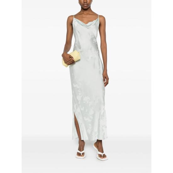 26SS 캘빈클라인 롱 원피스 LV044F011G PAFLO GREEN - CALVIN KLEIN