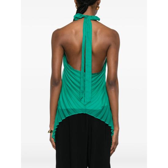 26SS 막스마라 블라우스 MXEVALZER 036 004 GREEN - MAX MARA