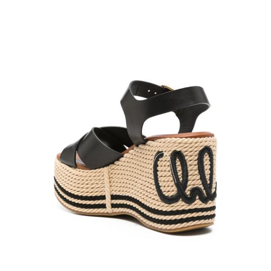 26SS 끌로에 샌들 26U18ZXJ 905 BLACK - CHLOE