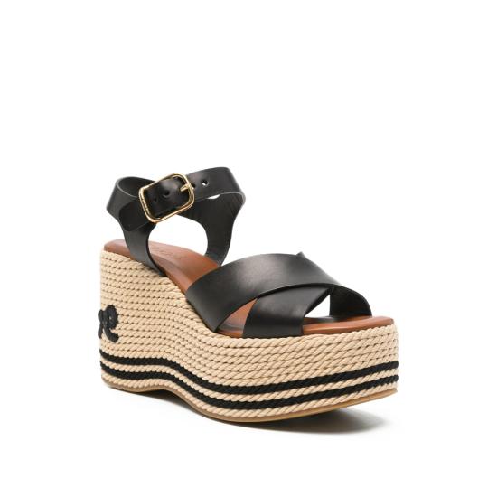 26SS 끌로에 샌들 26U18ZXJ 905 BLACK - CHLOE