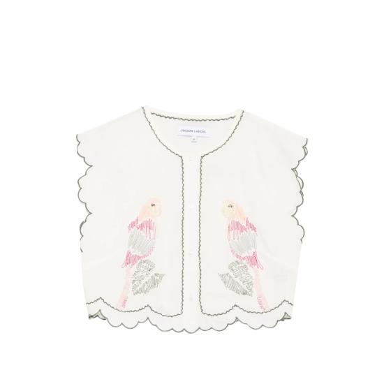 26SS 메종 라비쉬 블라우스 ZWBESSINPALM LINPA NEUTRALS