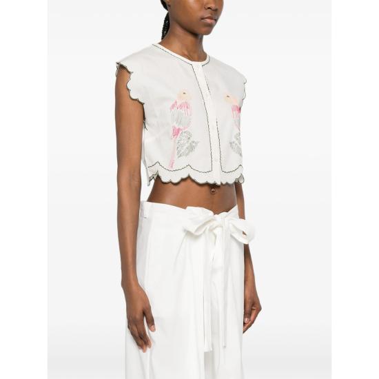 26SS 메종 라비쉬 블라우스 ZWBESSINPALM LINPA NEUTRALS - MAISON LABICHE