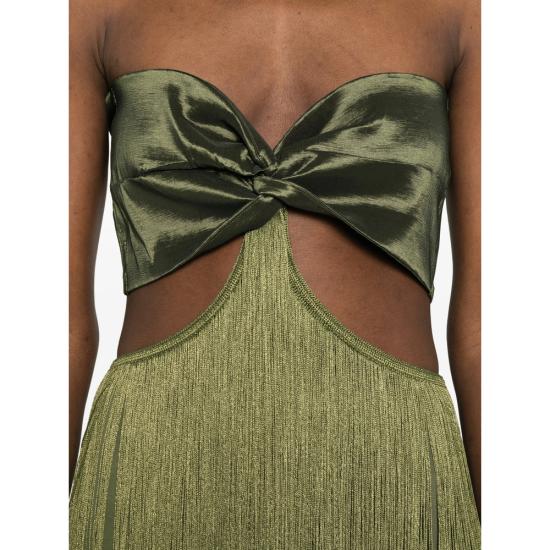 26SS 블레스 롱 원피스 AMBEL OLIVE GREEN - BLESS