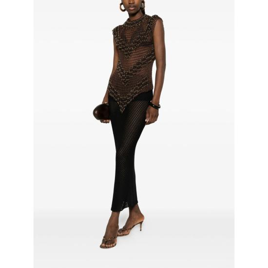 26SS 블레스 민소매 티셔츠 AMARANTO DKBRO BROWN - BLESS