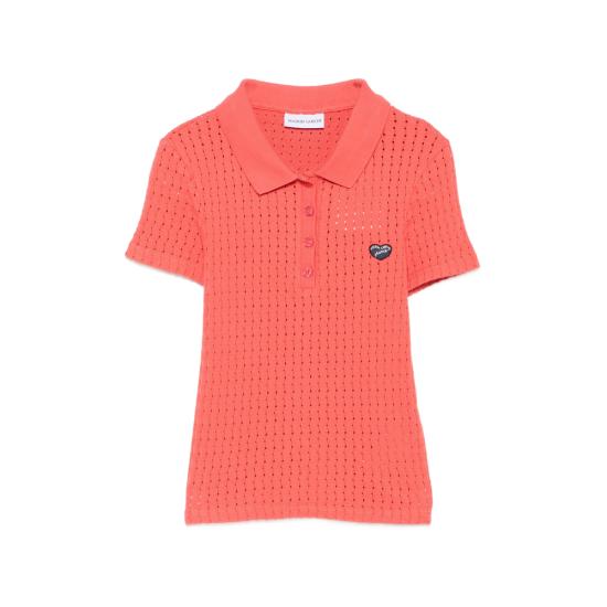 26SS 메종 라비쉬 폴로 티셔츠 ZWROUCHECO POPPY ORANGE