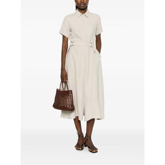 26SS 안토넬리 피렌체 미디 원피스 Q6632 MOIRA 124 NEUTRALS - ANTONELLI FIRENZE