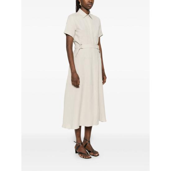 26SS 안토넬리 피렌체 미디 원피스 Q6632 MOIRA 124 NEUTRALS - ANTONELLI FIRENZE