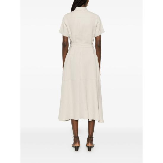 26SS 안토넬리 피렌체 미디 원피스 Q6632 MOIRA 124 NEUTRALS - ANTONELLI FIRENZE