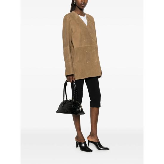 26SS 토템 가죽 자켓 262 WRZ0073 LE0218 104 TOBAC BROWN - TOTEME