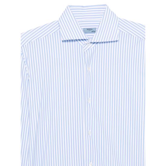 26SS 발바 긴팔 셔츠 54173 0003 BLUE WHITE - BARBA