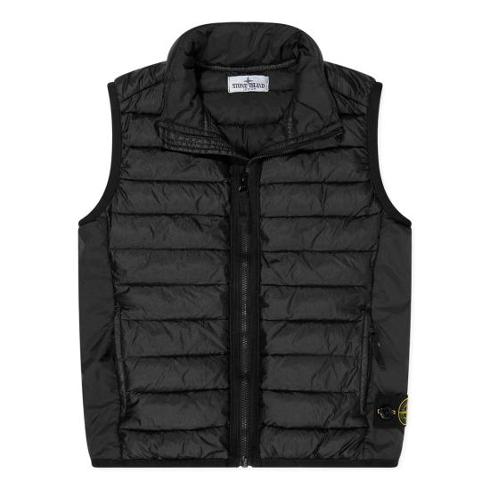 26SS [키즈] 스톤 아일랜드 베스트 16G100002 S0024 V0029 BLACK