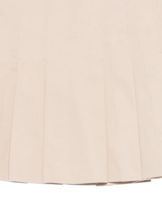 26SS 라코스테 숏 스커트 JF8001SKIRTSX6F BEIGE - LACOSTE