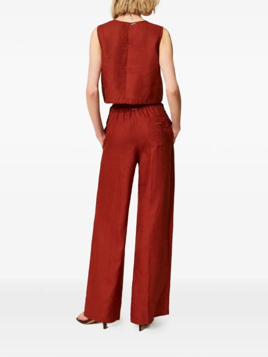 26SS 트윈셋 스트레이트 팬츠 261TT2302 RED - TWINSET